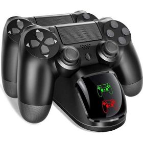 PSGT Ps4 Dualshock 4 Göstergeli Siyah Şarj Stand Kiti