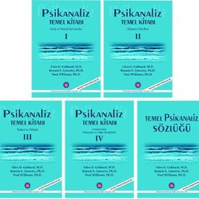 Psikanaliz Temel Kitabı Giriş Ve Temel Kavramlar 5 Cilt Takım - gleen o gabbard Bonnie E. Litowitz Paul Williams