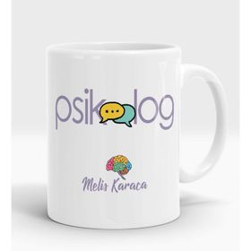 Psikolog Tasarımlı Kupa Bardak