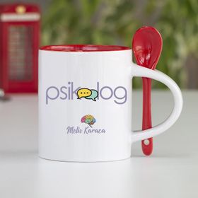 Psikolog Tasarımlı Kupa Bardak