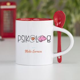 Psikolog Tasarımlı Kupa Bardak