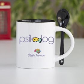 Psikolog Tasarımlı Kupa Bardak