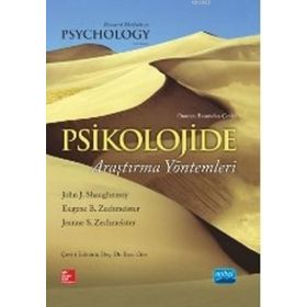 Psikolojide Araştırma Yöntemleri Eugene B. Zechmeister Nobel Yayın Dağıtım