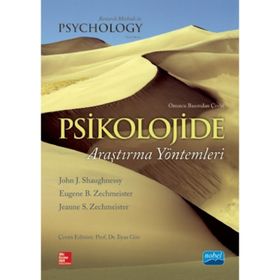 Psikolojide Araştırma Yöntemleri Eugene B. Zechmeister Nobel Yayın Dağıtım