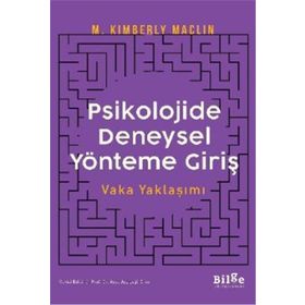 Psikolojide Deneysel Yönteme Giriş-Bilge Kültür Sanat