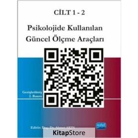 Psikolojide Kullanılan Güncel Ölçme Araçları - 2 Cilt Takım - Ahmet Akın