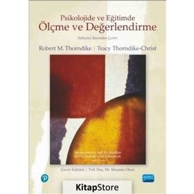 Psikolojide ve Eğitimde Ölçme ve Değerlendirme - Robert M. Thorndike Tracy Thorndike