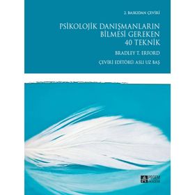 Psikolojik Danışmanların Bilmesi Gereken 40 Teknik Pegem Yayınları
