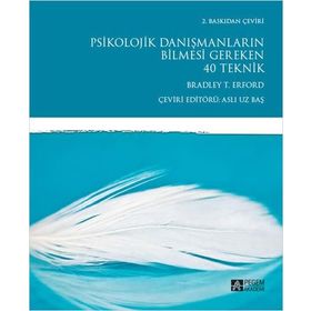 Psikolojik Danışmanların Bilmesi Gereken 40 Teknik Pegem Yayınları