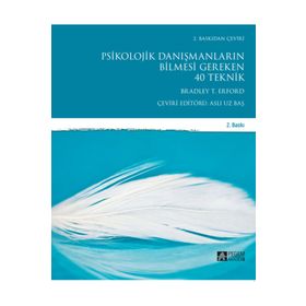 Psikolojik Danışmanların Bilmesi Gereken 40 Teknik Pegem Yayınları