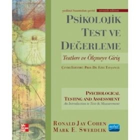 Psikolojik Test ve Değerleme - Ronald Jay Cohen Mark E. Swerdlik