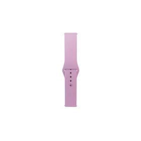 PSR aksesuar Galaxy Watch Active 2 44 mm 20 mm Uyumlu Klasik Silikon Strap Mor Kayış Kordon