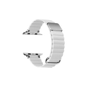 PSR aksesuar Watch 38 mm Uyumlu KRD-78 Beyaz PU Deri Strap Kayış Kordon