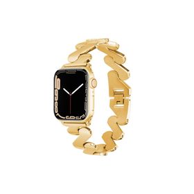 PSR aksesuar Watch 42 mm Uyumlu KRD-80 Gold Metal Strap Kayış Kordon