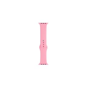 PSR aksesuar Watch 7 41 mm Pembe Klasik Silikon Kayış Kordon