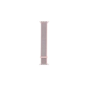 PSR aksesuar Watch 7 41 mm Uyumlu BAND-03 Açık Pembe Hasır Strap Kayış Kordon