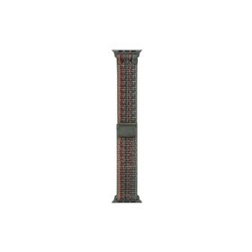 PSR aksesuar Watch 7 45 mm Uyumlu KRD-91 Koyu Yeşil Hasır Strap Kayış Kordon