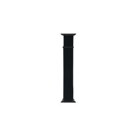 PSR aksesuar Watch BAND-03 44 mm Koyu Siyah Hasır Strap Kayış Kordon