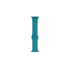 PSR aksesuar Watch Band 7 45 mm Klasik Silikon Strap Koyu Yeşil Kayış Kordon