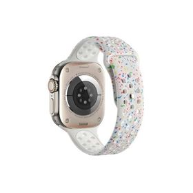 PSR aksesuar Watch Ultra 49 mm Uyumlu KRD-02 Beyaz Yeni Seri 2023 Strap Kayış Kordon