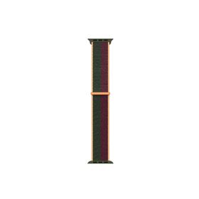 PSR aksesuar Watch Ultra 49 mm Uyumlu KRD-03 Cherry Green Hasır Strap Kayış Kordon