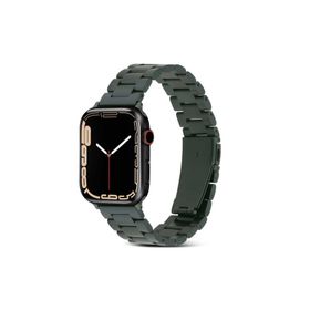 PSR aksesuar Watch Ultra 49 mm Uyumlu KRD-04 Olive Metal Strap Kayış Kordon