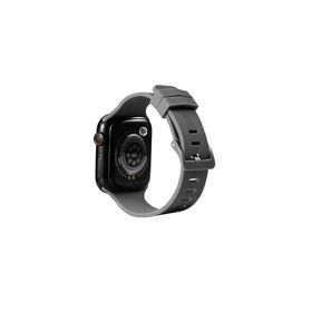 PSR aksesuar Watch Ultra 49 mm Uyumlu KRD-23 Gri Strap Kayış Kordon