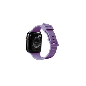 PSR aksesuar Watch Ultra 49 mm Uyumlu KRD-23 Lila Strap Kayış Kordon