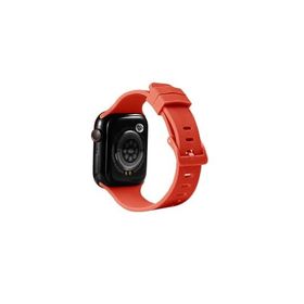 PSR aksesuar Watch Ultra 49 mm Uyumlu KRD-23 Turuncu Strap Kayış Kordon