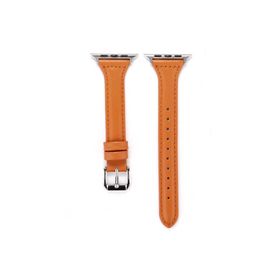 PSR aksesuar Watch Ultra 49 mm Uyumlu KRD-28 Kahverengi Deri Strap Kayış Kordon