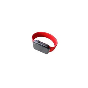 PSR aksesuar Watch Ultra 49 mm Uyumlu KRD-31 Kırmızı Solo Loop Large Strap Kayış Kordon