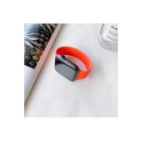 PSR aksesuar Watch Ultra 49 mm Uyumlu KRD-31 Turuncu Solo Loop Small Strap Kayış Kordon