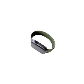 PSR aksesuar Watch Ultra 49 mm Uyumlu KRD-31 Yeşil Solo Loop Medium Strap Kayış Kordon