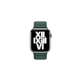 PSR aksesuar Watch Ultra 49 mm Uyumlu KRD-34 Koyu Yeşil Deri Strap Kayış Kordon