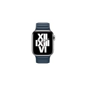PSR aksesuar Watch Ultra 49 mm Uyumlu KRD-34 Lacivert Deri Strap Kayış Kordon
