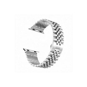 PSR aksesuar Watch Ultra 49 mm Uyumlu KRD-36 Gümüş Metal Strap Kayış Kordon