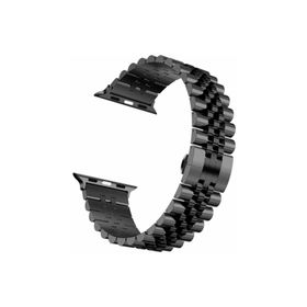 PSR aksesuar Watch Ultra 49 mm Uyumlu KRD-36 Siyah Metal Strap Kayış Kordon
