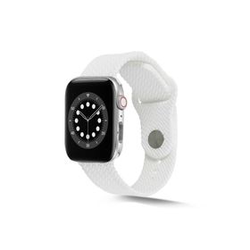 PSR aksesuar Watch Ultra 49 mm Uyumlu KRD-37 Beyaz Strap Kayış Kordon
