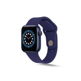 PSR aksesuar Watch Ultra 49 mm Uyumlu KRD-37 Lacivert Strap Kayış Kordon