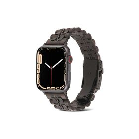 PSR aksesuar Watch Ultra 49 mm Uyumlu KRD-54 Siyah Metal Strap Kayış Kordon