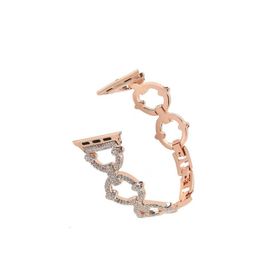 PSR aksesuar Watch Ultra 49 mm Uyumlu KRD-57 Rose Gold Metal Strap Kayış Kordon