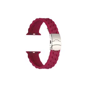 PSR aksesuar Watch Ultra 49 mm Uyumlu KRD-72 Koyu Mor Strap Kayış Kordon