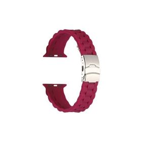 PSR aksesuar Watch Ultra 49 mm Uyumlu KRD-72 Koyu Mor Strap Kayış Kordon