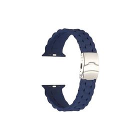 PSR aksesuar Watch Ultra 49 mm Uyumlu KRD-72 Lacivert Strap Kayış Kordon