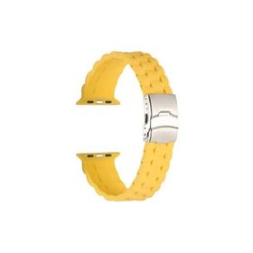 PSR aksesuar Watch Ultra 49 mm Uyumlu KRD-72 Sarı Strap Kayış Kordon