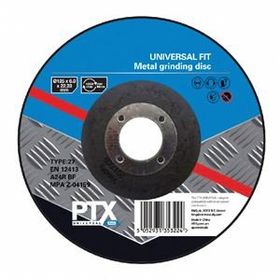 PTX 125 mm Metal Taşlama Diski
