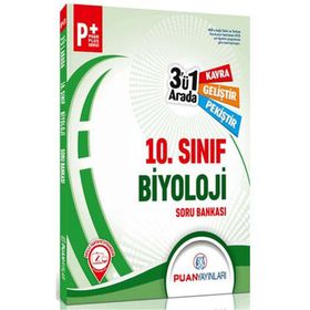 Puan Yayınları 10. Sınıf Biyoloji 3'ü 1 Arada Soru Bankası