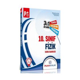 Puan Yayınları 10. Sınıf Fizik 3'ü 1 Arada Soru Bankası