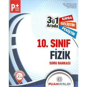 Puan Yayınları 10. Sınıf Fizik 3'ü 1 Arada Soru Bankası