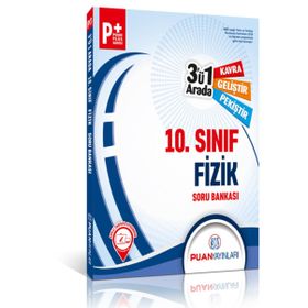 Puan Yayınları 10. Sınıf Fizik 3'ü 1 Arada Soru Bankası